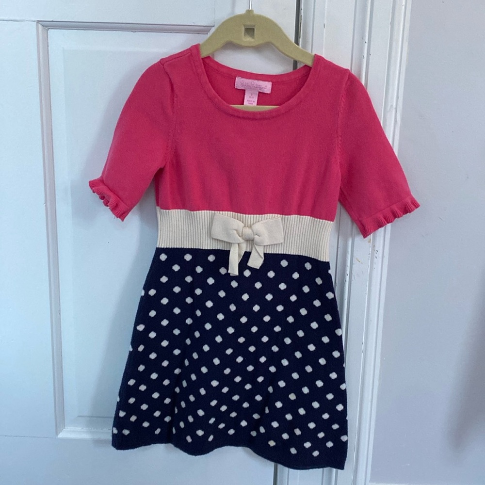 Girls Lilly Pulitzer Knit Dress (size S = 4/5)
